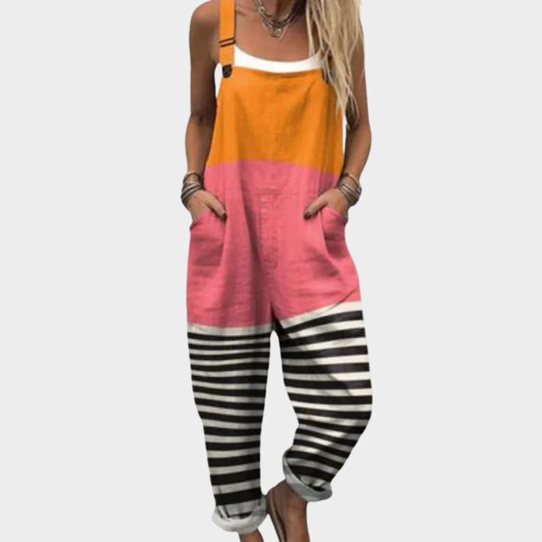 Sanne Jumpsuit met Bloemenprint