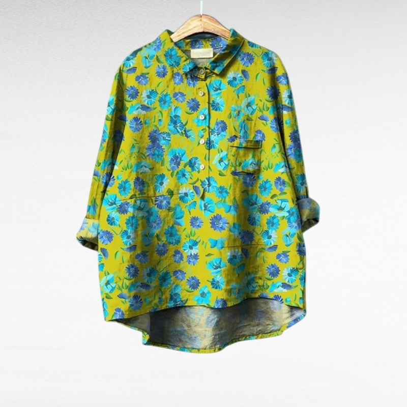 Mireva - Elegante Vintage Blouse