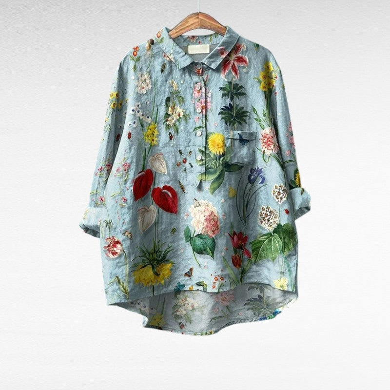 Mireva - Elegante Vintage Blouse