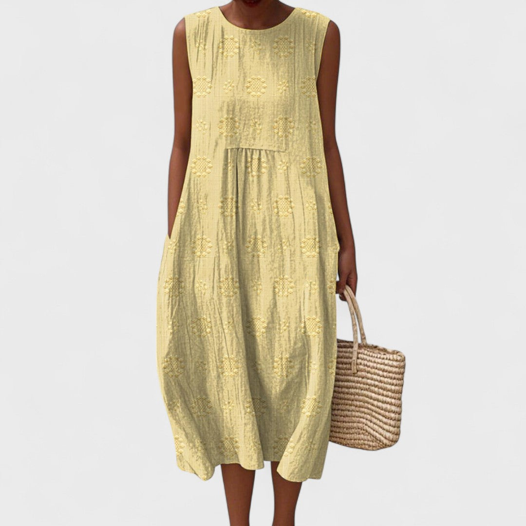 Aikaterini – Casual Chic Dress with Pockets