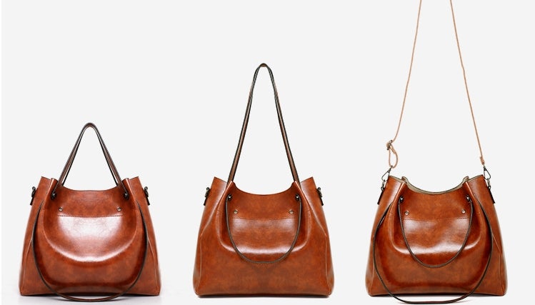 Sutton - Stijlvolle Retro 4-delige Tas Set