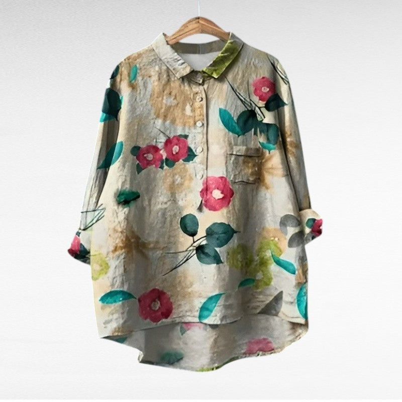 Mireva - Elegante Vintage Blouse