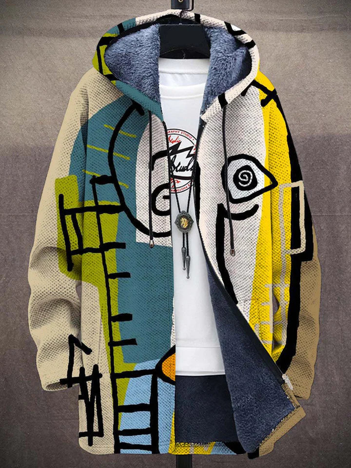 Uzun | Luxe cardigan geïnspireerd door kunst Regelmatige prijs