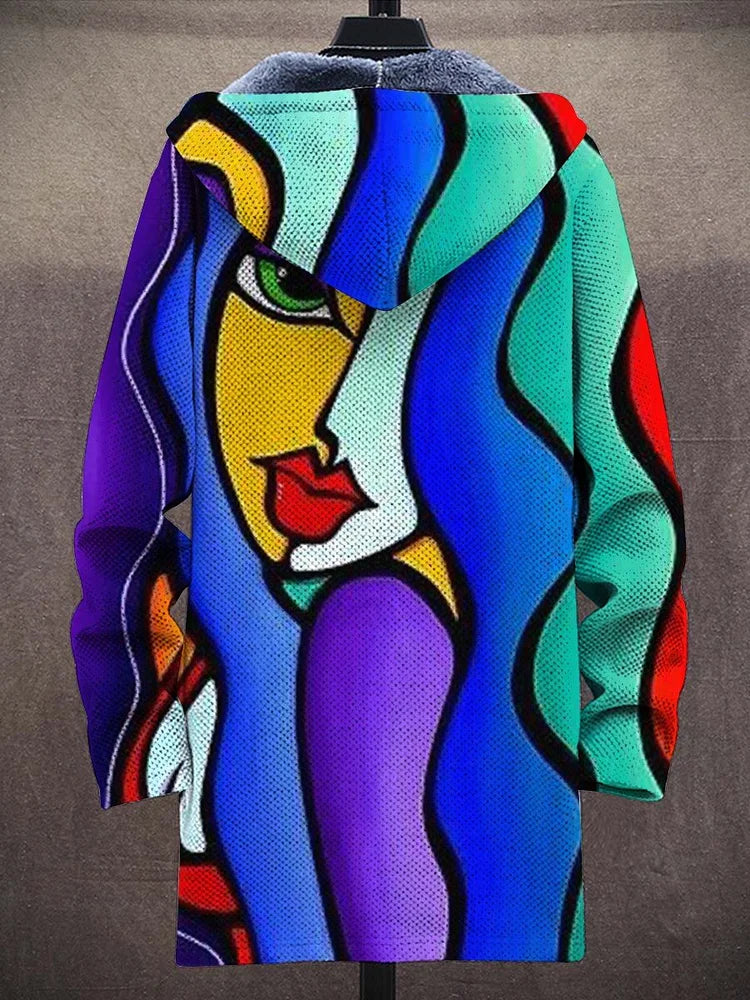 Samira | Luxe cardigan geïnspireerd door kunst