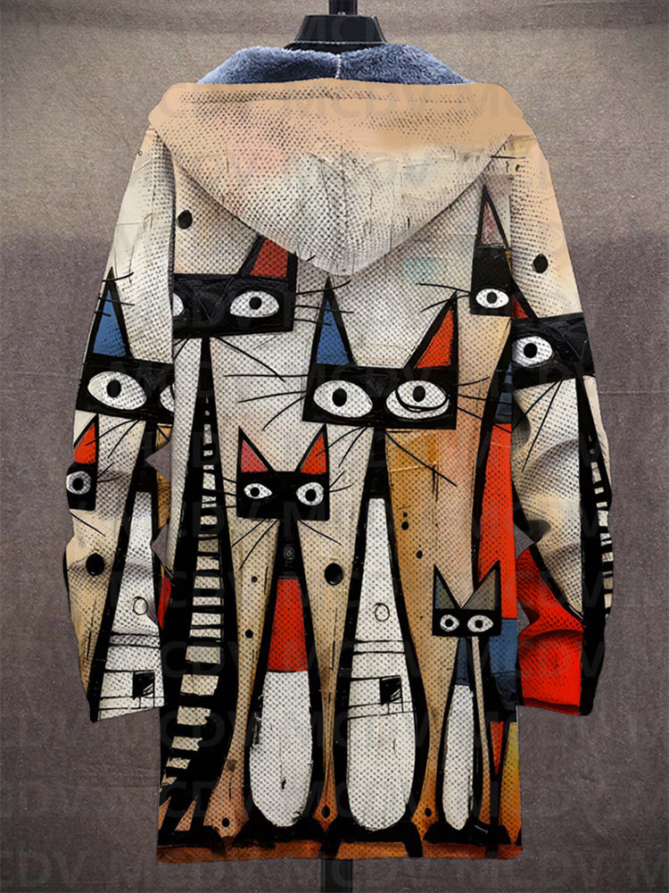 Livia | Luxe cardigan geïnspireerd door kunst