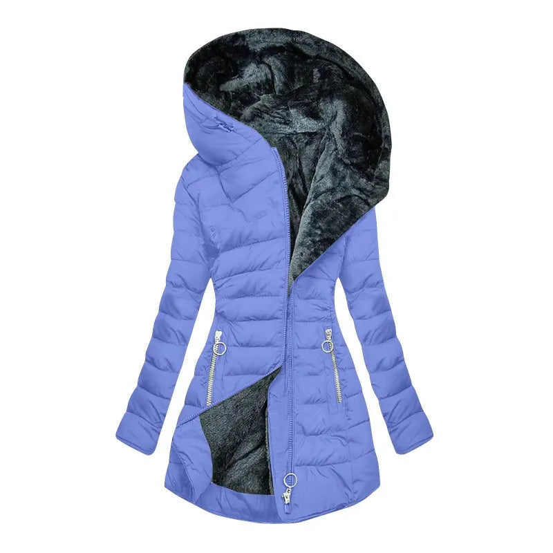 Ilariy - Winter Gewatteerde Jas met Capuchon