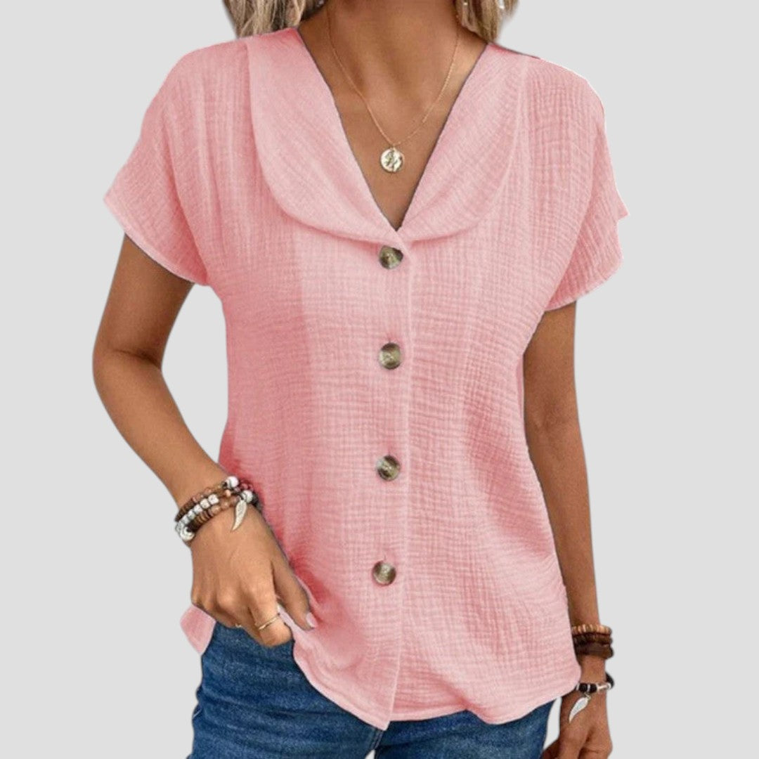 Elena™ | Chic Elegance Blouse