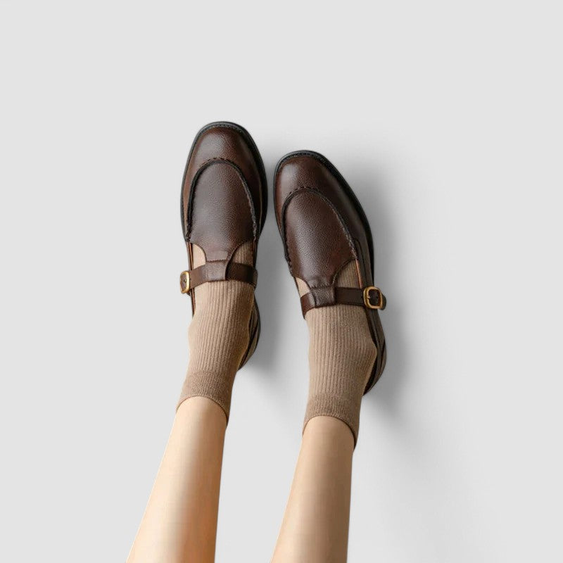 AVERY™|SQUARE TOE MARY JANE ORTHOPEDISCHE SCHOENEN