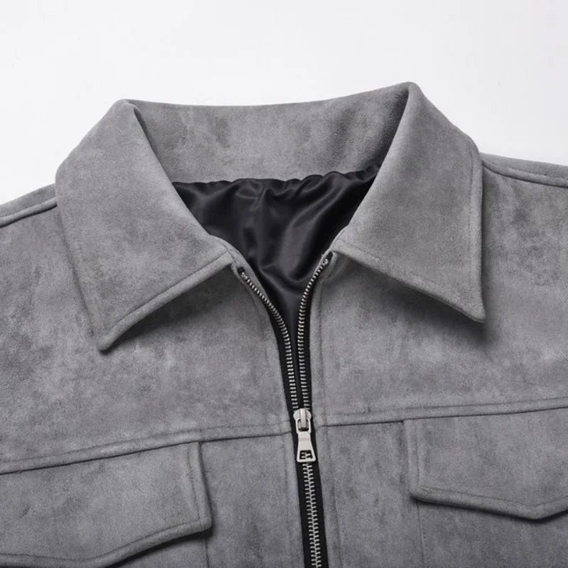 Javina® | Oversized Suede Jacket