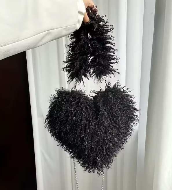 Felize | Hart Plush Schoudertas