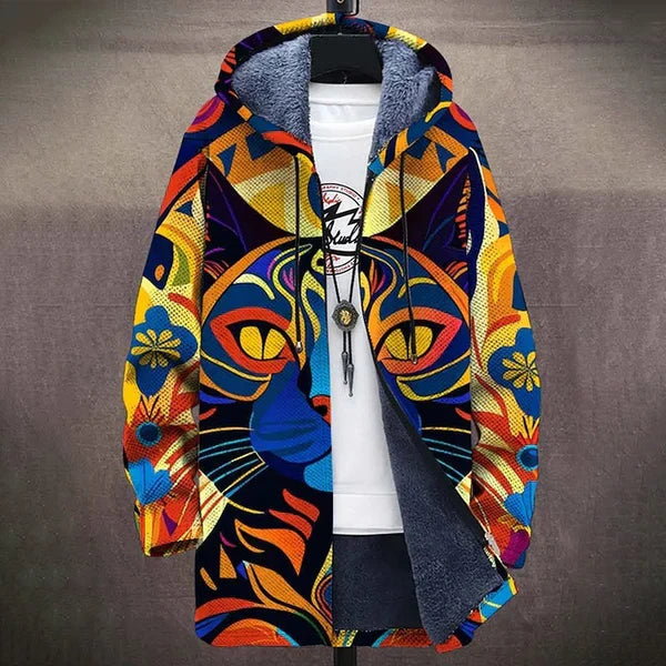 Nelia | Een luxueuze cardigan geïnspireerd op kunst