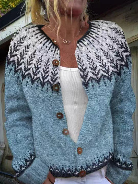 Clara | Vintage IJslandse Cardigan