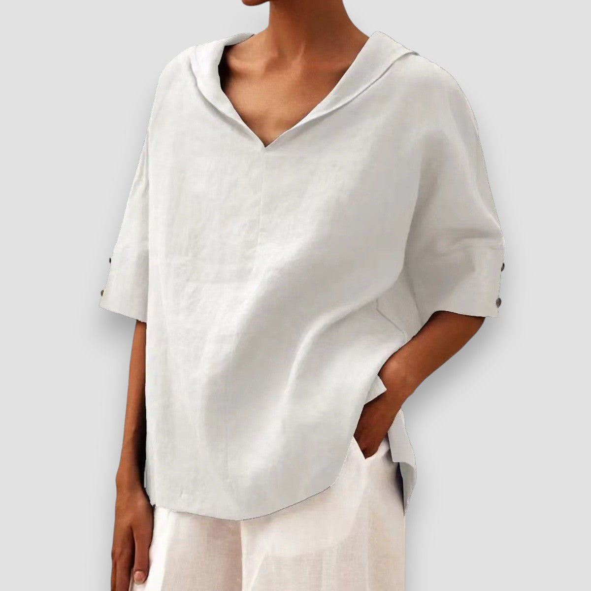 Elda | V-Neck Top