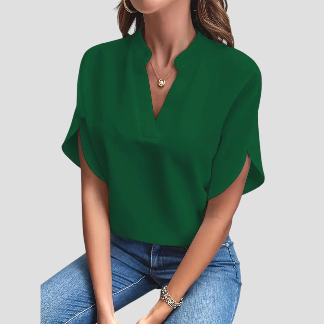 Emilia | Lichtgewicht en Elegante Blouse