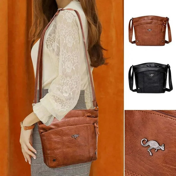 Raya - Elegante Multi-Pocket Crossbody Tas