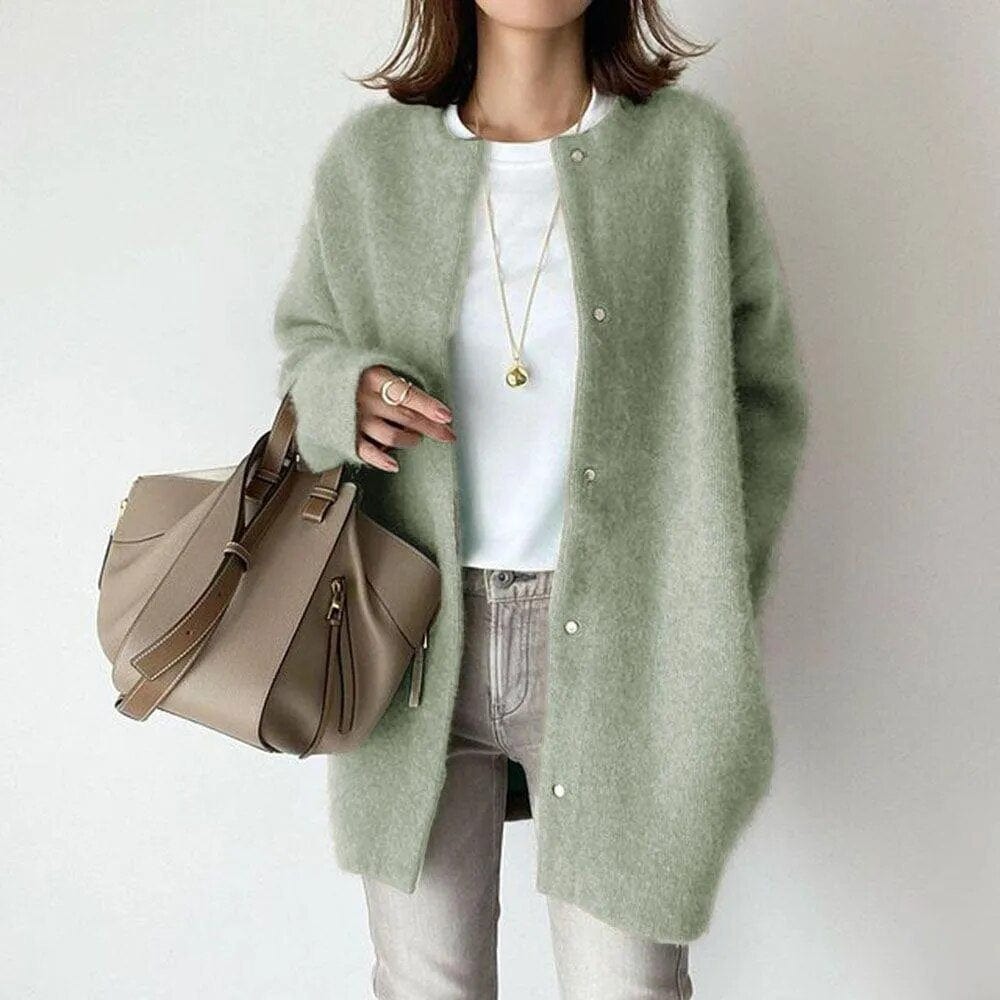 Vanna™ | Exclusieve Luxe Jas met Stijlvolle Knopen