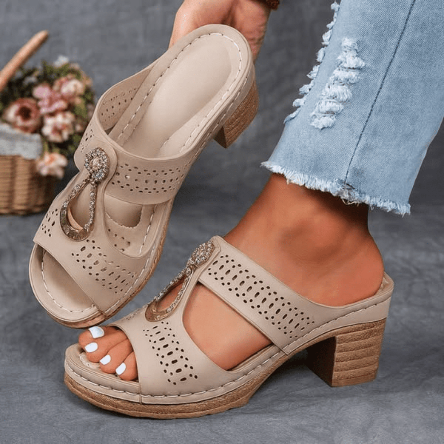 Comfortabele Orthopedische Sandalen Claire