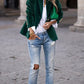 Isla | Chic Velvet Blazer