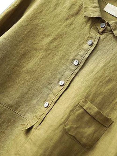 Elvie | Elegante Linne Zomerblouse