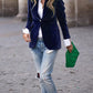 Isla | Chic Velvet Blazer