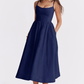 ESTELLE | Elegante Korset Zomer Midi Jurk