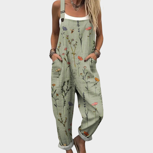 Sanne Jumpsuit met Bloemenprint