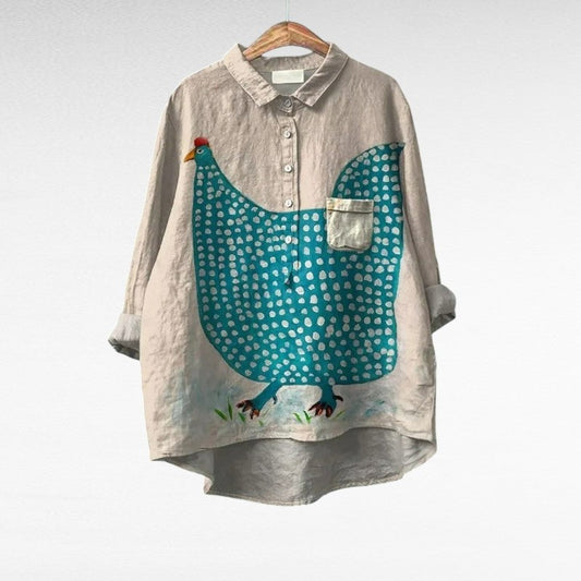 Mireva - Elegante Vintage Blouse