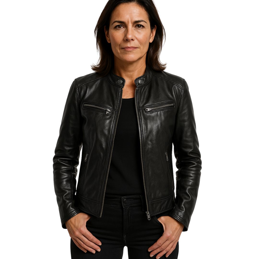 Savira® | Casual Leather Jacket
