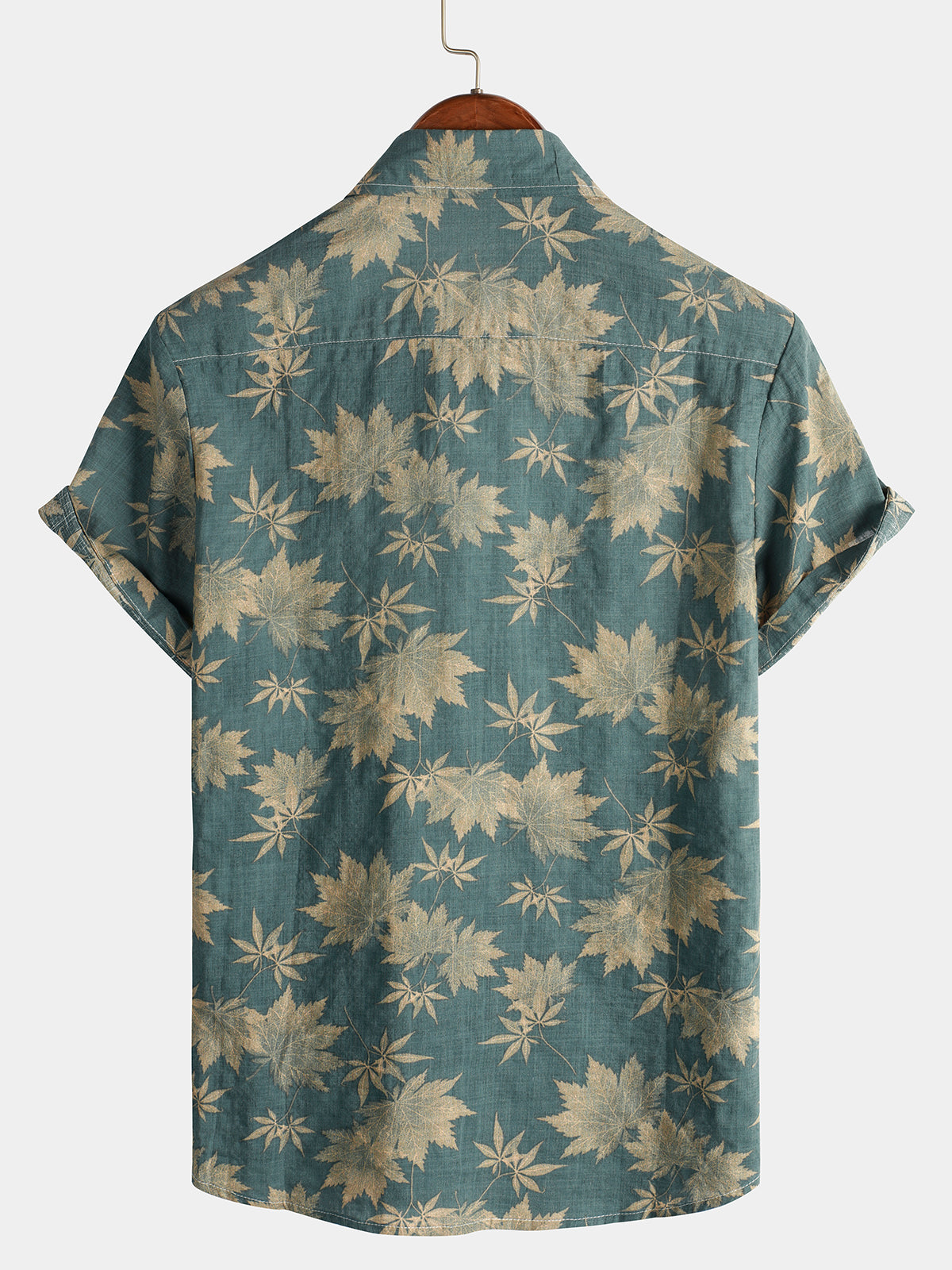 Korte Mouwen Katoenen Hawaii Shirt