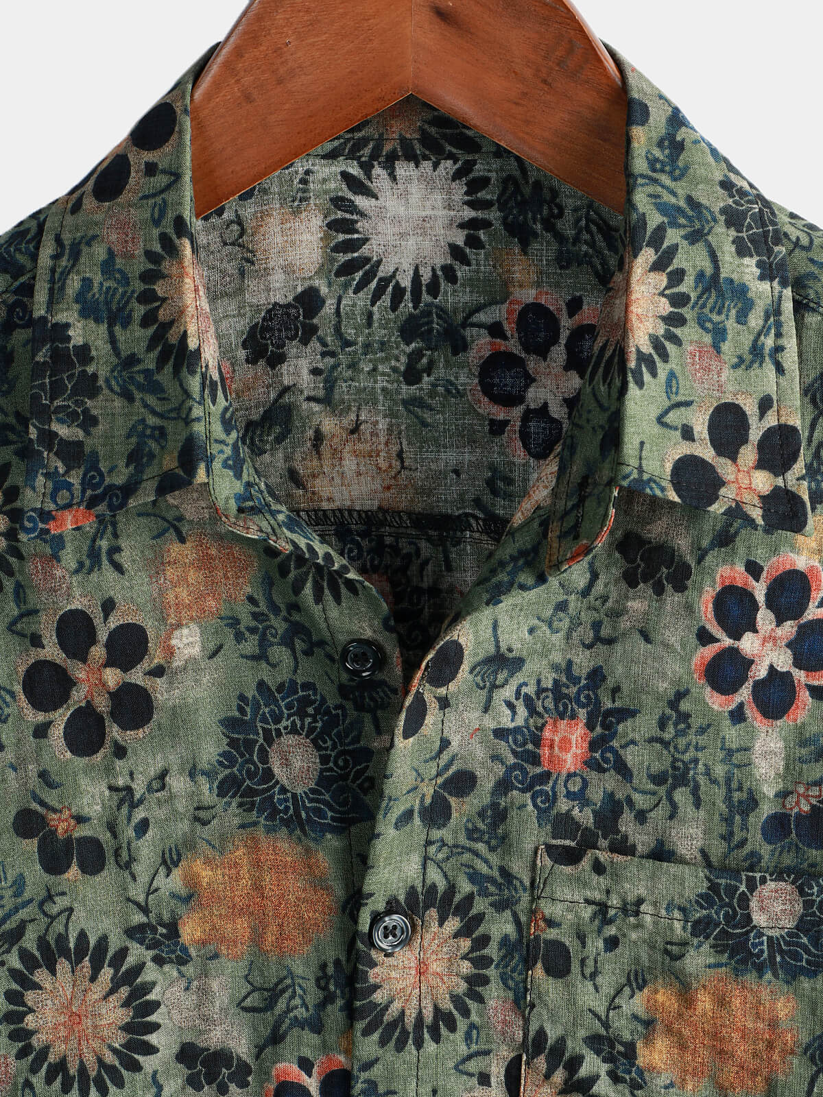 Korte Mouwen Katoenen Hawaii Shirt