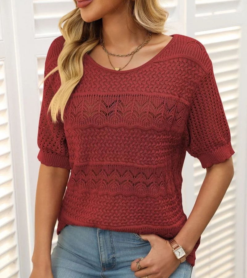 Silvia | De opvallende gehaakte trui