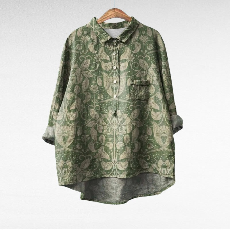 Mireva - Elegante Vintage Blouse