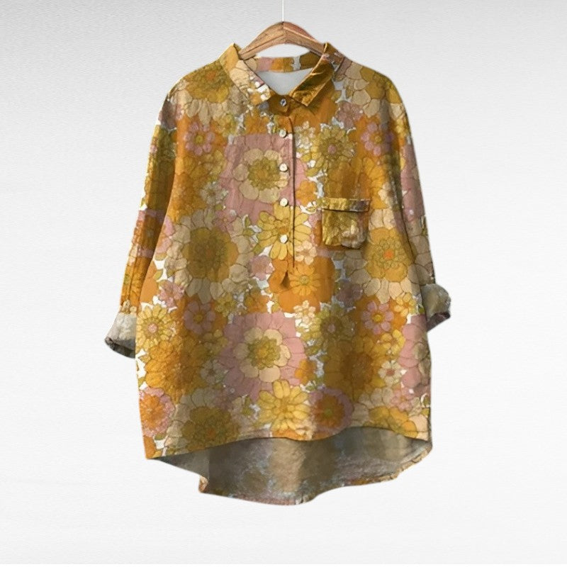Mireva - Elegante Vintage Blouse