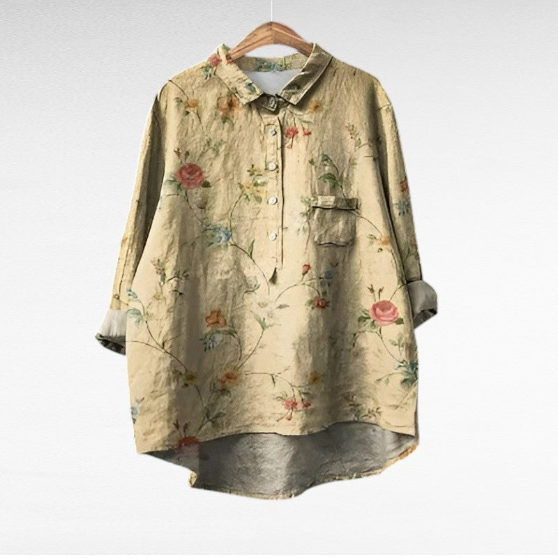 Mireva - Elegante Vintage Blouse