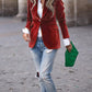 Isla | Chic Velvet Blazer