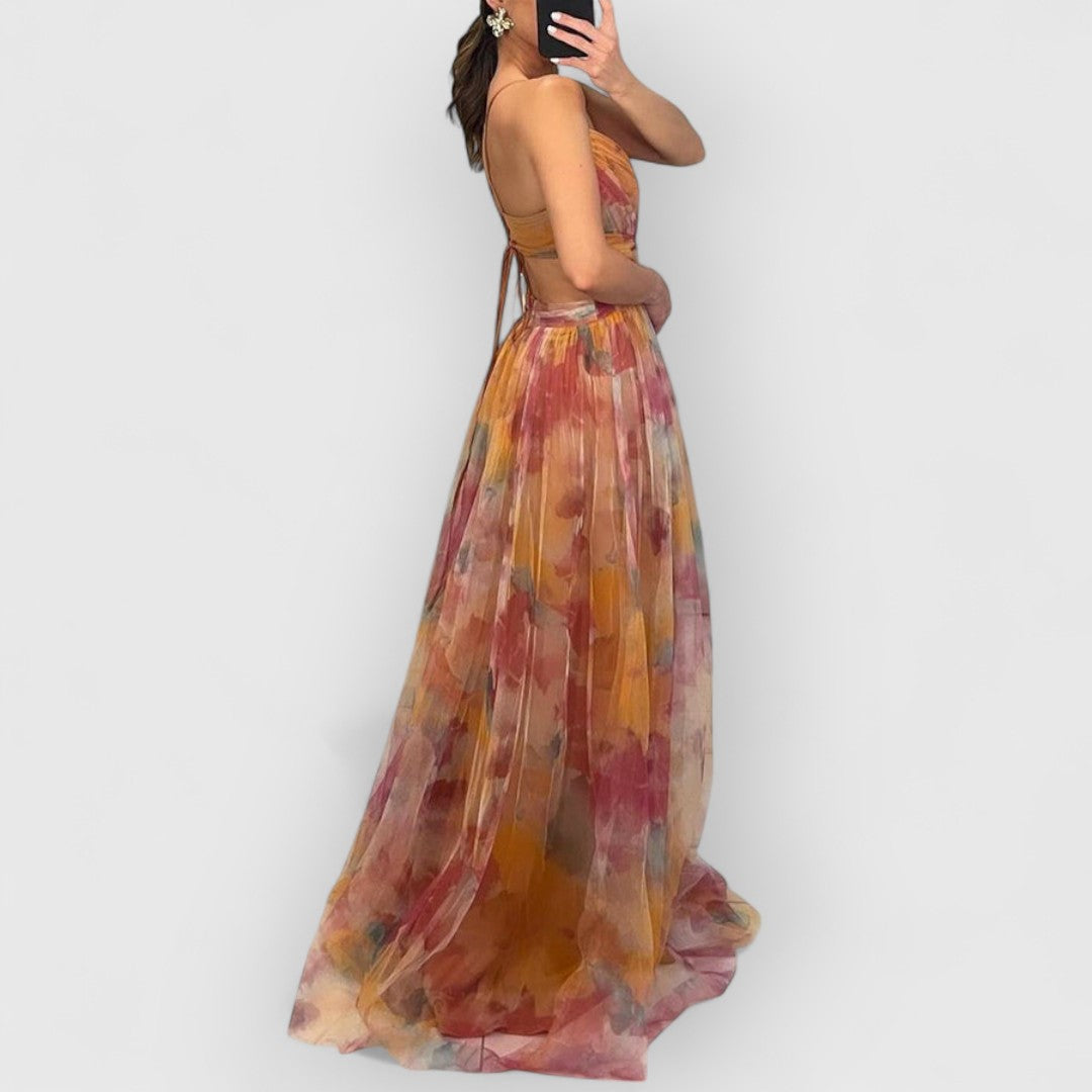 Verity - Maxi Dress with Floral Print