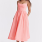 ESTELLE | Elegante Korset Zomer Midi Jurk