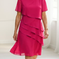 Juliette – Elegante, vloeiende jurk met ruffles