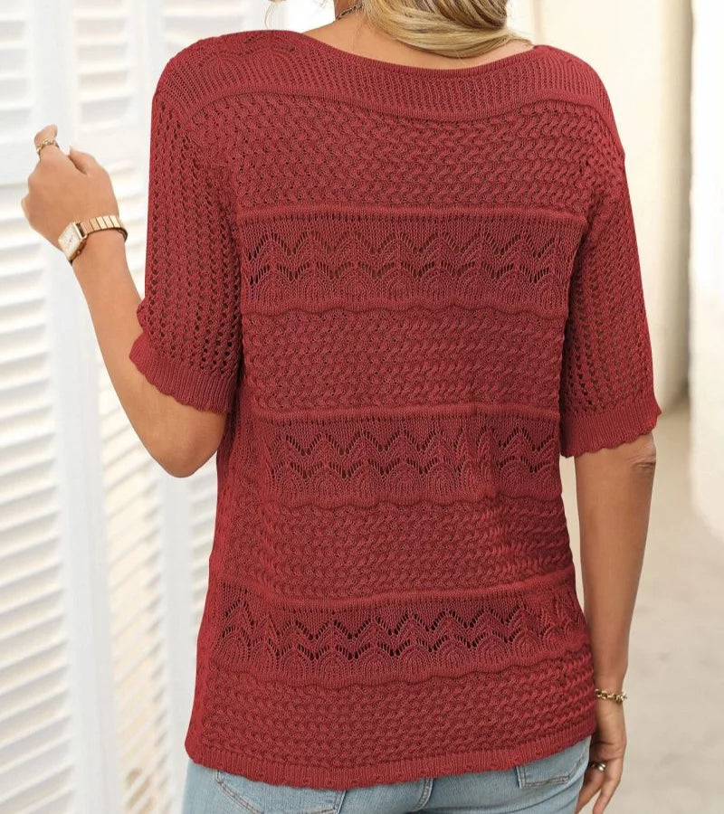 Silvia | De opvallende gehaakte trui