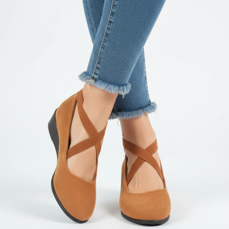 Monique™ | Comfortabele Gesloten Wedge Instappers