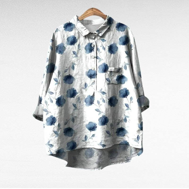 Mireva - Elegante Vintage Blouse