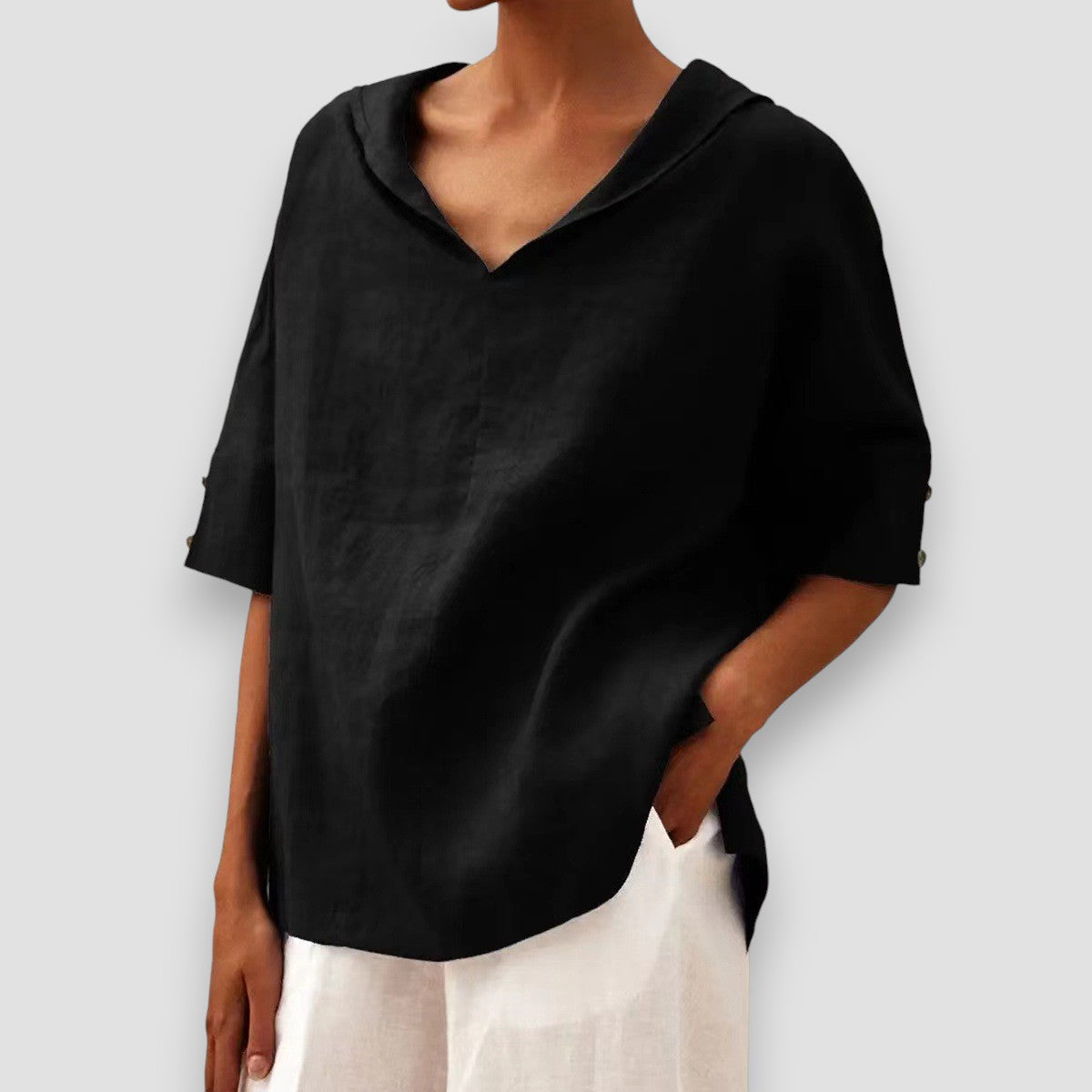 Elda | V-Neck Top