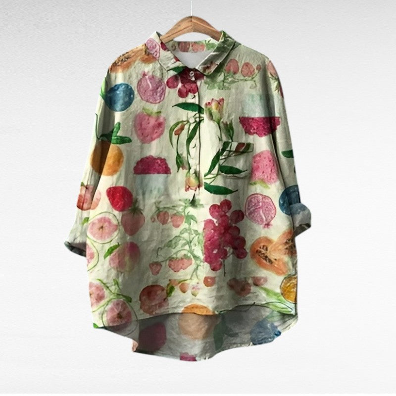 Mireva - Elegante Vintage Blouse