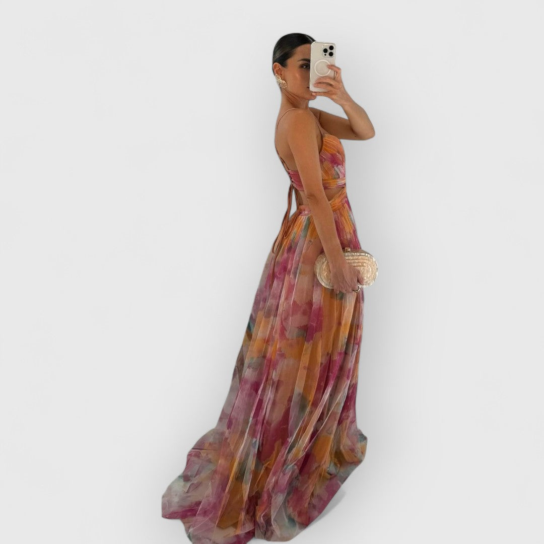 Verity - Maxi Dress with Floral Print