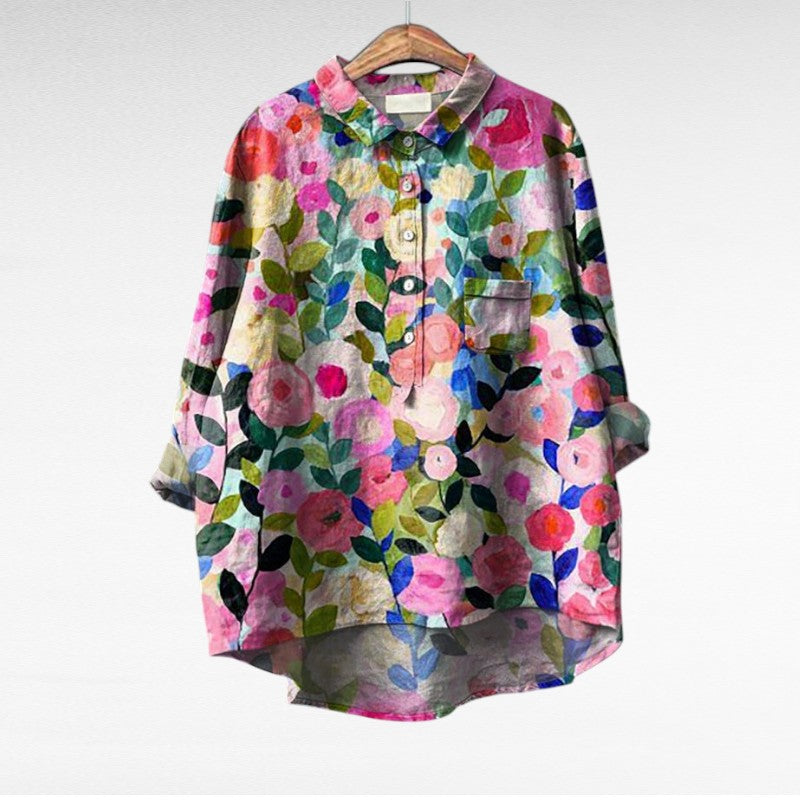 Mireva - Elegante Vintage Blouse