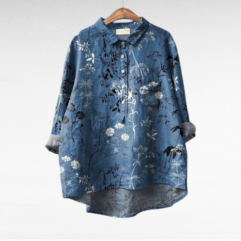 Mireva - Elegante Vintage Blouse