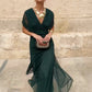 Louise | Elegante Maxi Feestjurk met V-hals