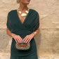 Louise | Elegante Maxi Feestjurk met V-hals