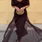 Louise | Elegante Maxi Feestjurk met V-hals