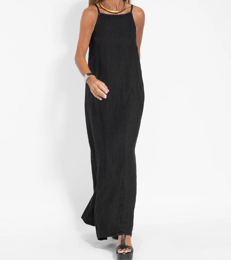 Maxi | Lange Katoenen Jurk, Elegant en Verfrissend